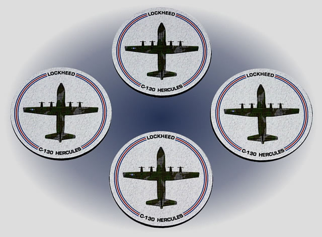 C-130 Hercules Coaster Set